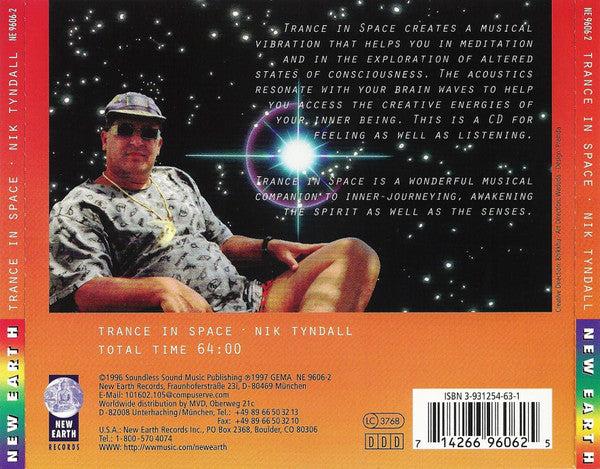Nik Tyndall : Trance In Space (CD)