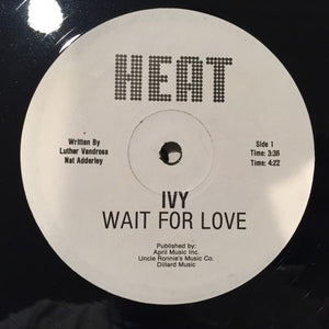 Ivy (2) : Wait For Love (12", Single)