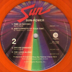 Sun (7) : Sun-Power (LP, Album, Ora)