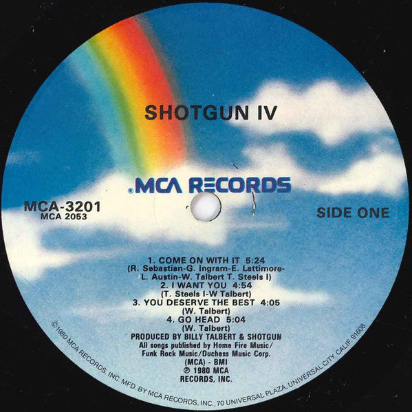 Shotgun (2) : Shotgun IV (LP, Album, Glo)