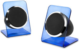 [青色] Victrola ModernAcrylic 2-Speed Bluetoothレコードプレーヤー