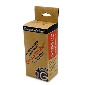 GROOVEWASHER G2 RECORD CLEANING FLUID KIT - 2 OZ MIST SPRAY & 4 OZ RECORD