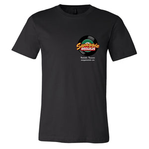 Swaggie Records Rasta Nash Logo Black T Shirt