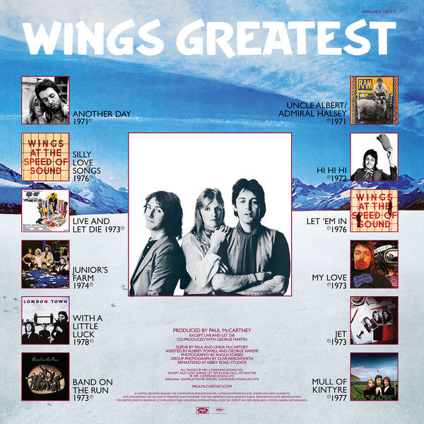 Wings - Greatest - 180 gram - Nuovo vinile