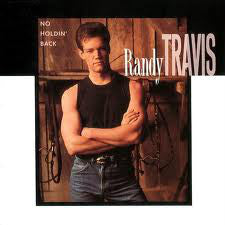 RANDY TRAVIS • NO HOLDN' BACK • CUT-OUT