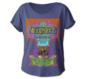 Woodstock • Max Yasgur's Farm • Tee-Shirt pour femmes
