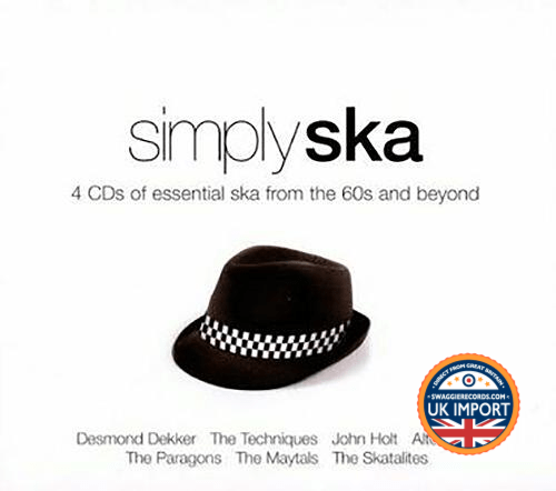 [CD] VARIOUS ARTISTS • SIMPLY SKA • 4 DISC BOX SET FOR $12.99! • U.K. IMPORT