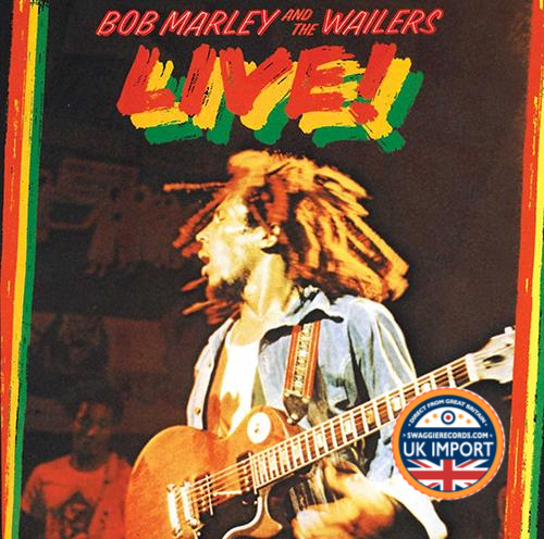 [CD] BOB MARLEY & THE WAILERS • LIVE ! • U.K. IMPORT