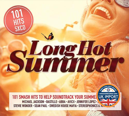 [CD]さまざまなアーティスト•長い暑い夏•5ディスクセットのみ•英国の輸入