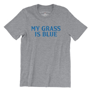 La mia erba è blu • maglietta Lynyrd Skynrd • Tanda con peso leggero grigio vintage